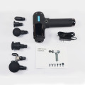 New massager aluminium alloy deep tissue percussion muscle adjustable high frequency massage gun muscle fascia gun